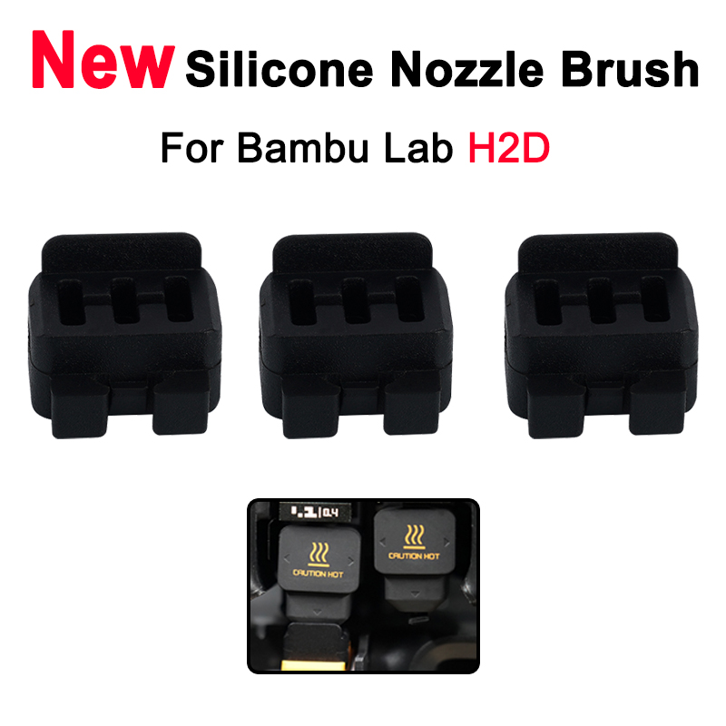 Pastry Brush Silicone - Yeni Meme silecek Bambu Lab H2D