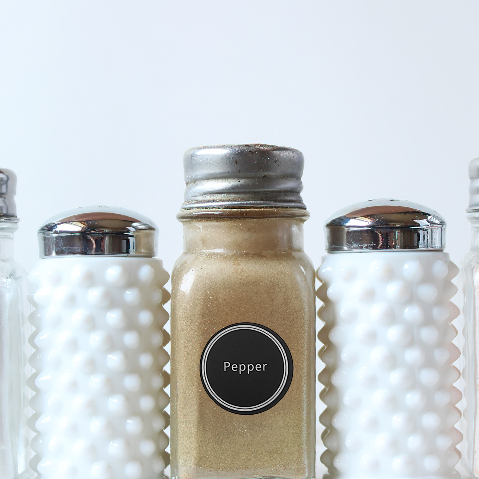 Kitchen.Baking Labels - 13 Adet Siyah Tahta Etiketi -