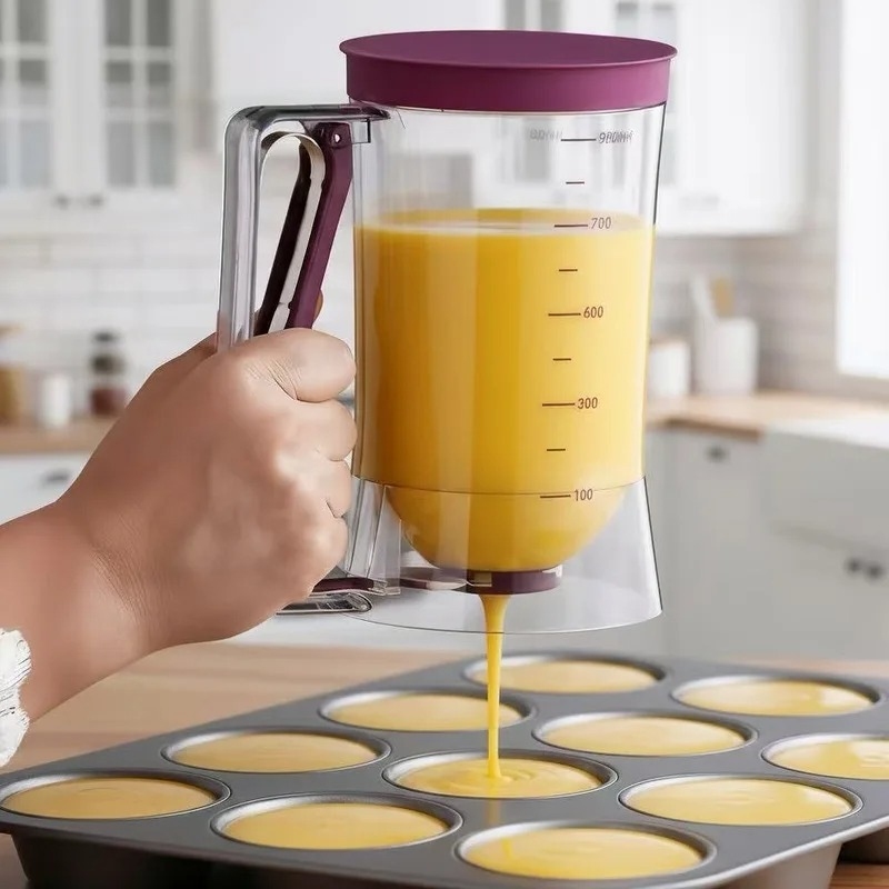 Kitchen.Baking Labels - Hamur Dağıtıcı El Tipi Dereceli Huni