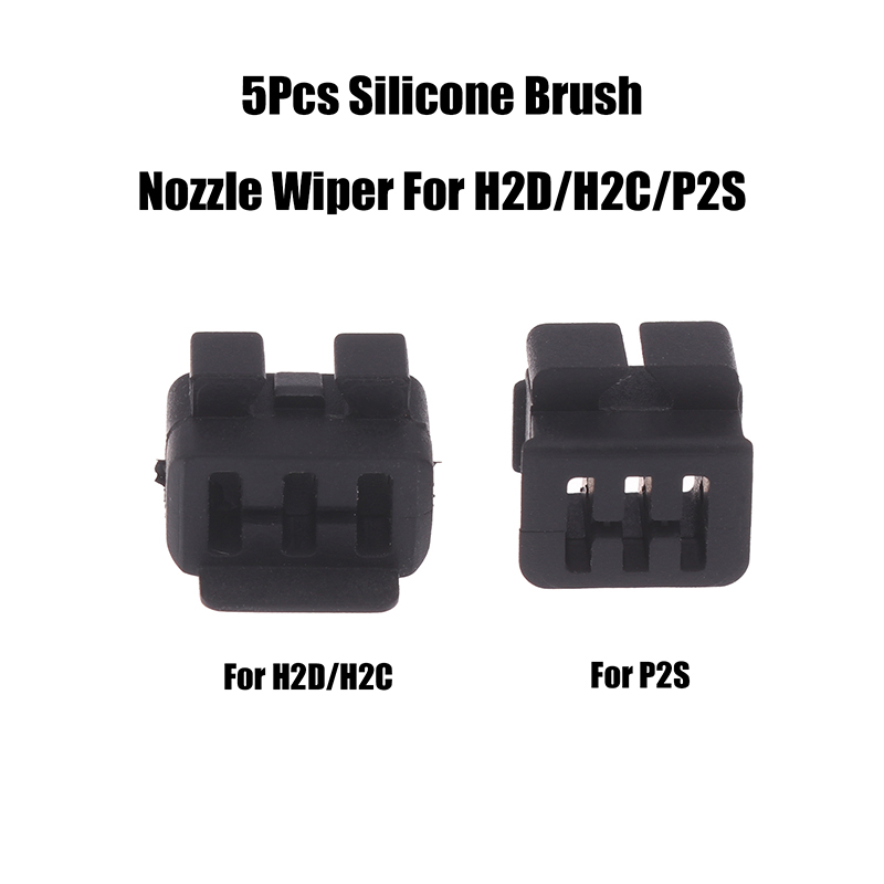 Pastry Brush Silicone - Yeni 5 Adet Silikon Fırça Memesi