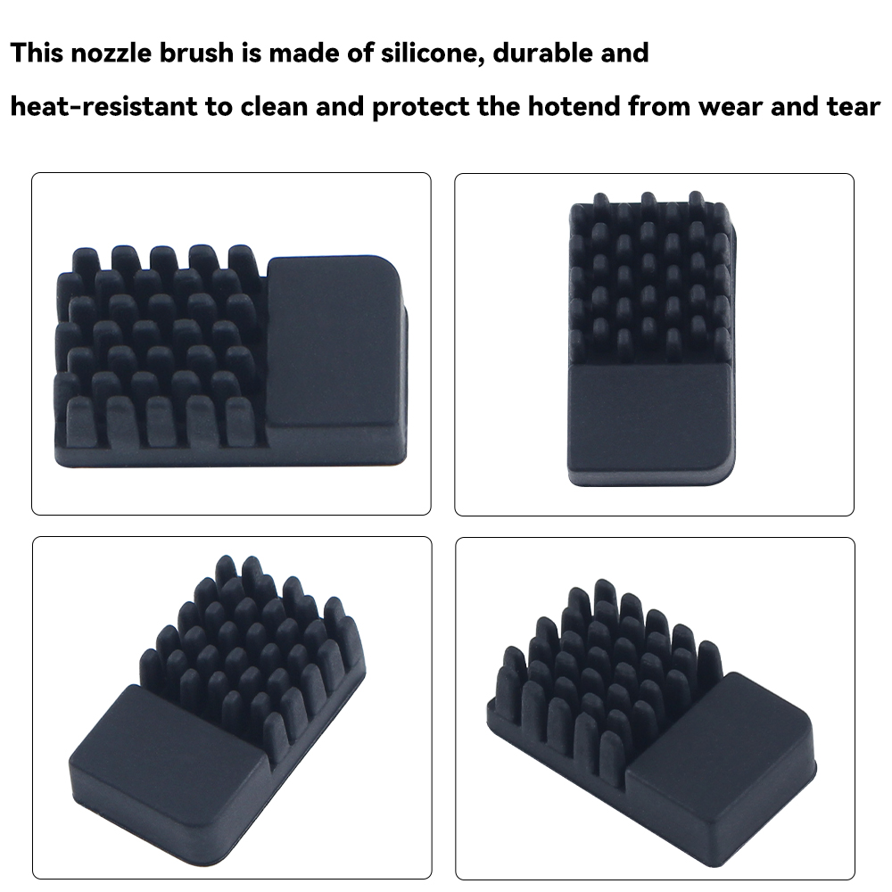 Pastry Brush Silicone - Toaiot Silecek Silikon Nozul Fırçası Elegoo