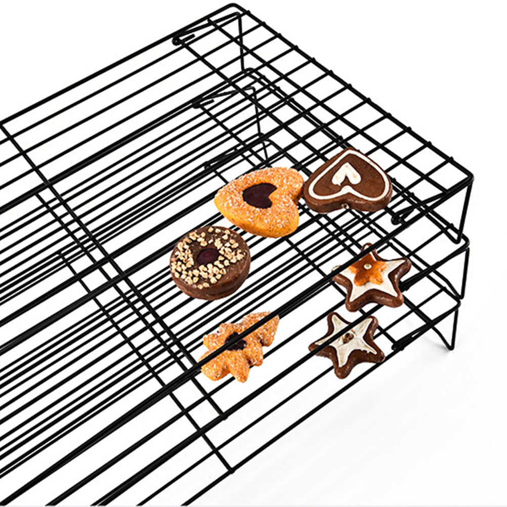 Kitchen Baking Rack - Fırınlanmış Ürünler için 3 Katmanlı Soğutma