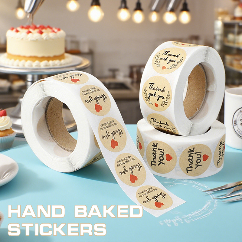 500 adet Teşekkür Ederim Çıkar - Kitchen.Baking Labels incelemesi ve fiyatı