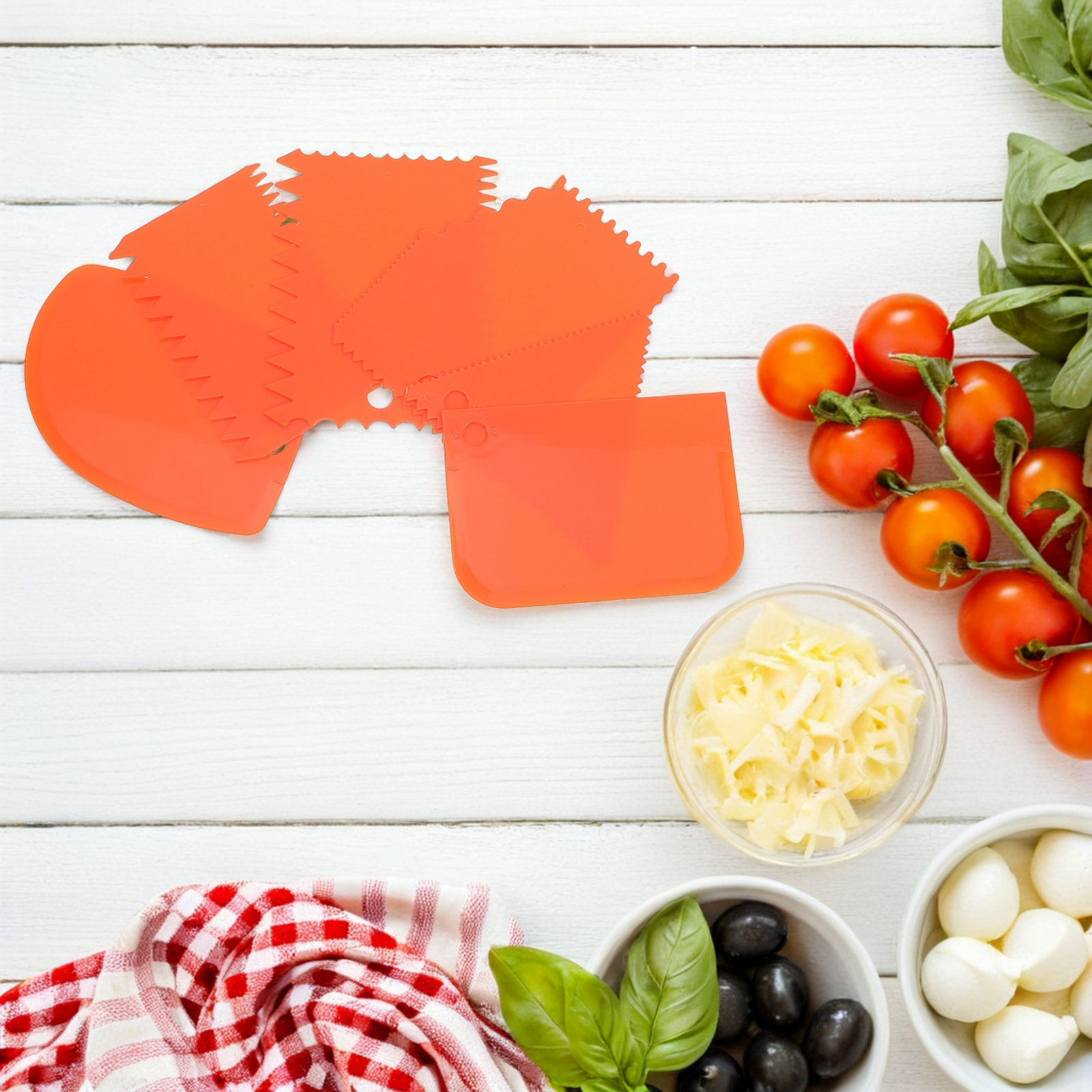 6 Parça Kek Kreması Spatula Se - Fondant Smoother Set incelemesi ve fiyatı