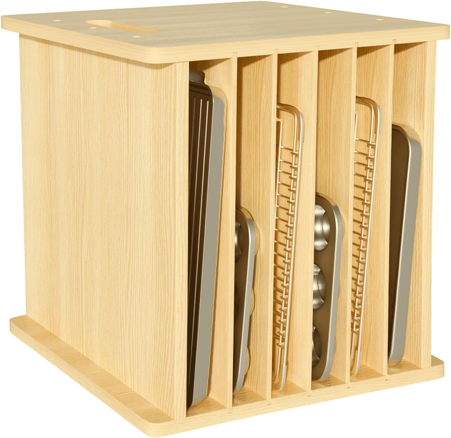 Ahşap Fırın Tepsisi Bölücü Düz - Kitchen Baking Sheet Organizer incelemesi ve fiyatı