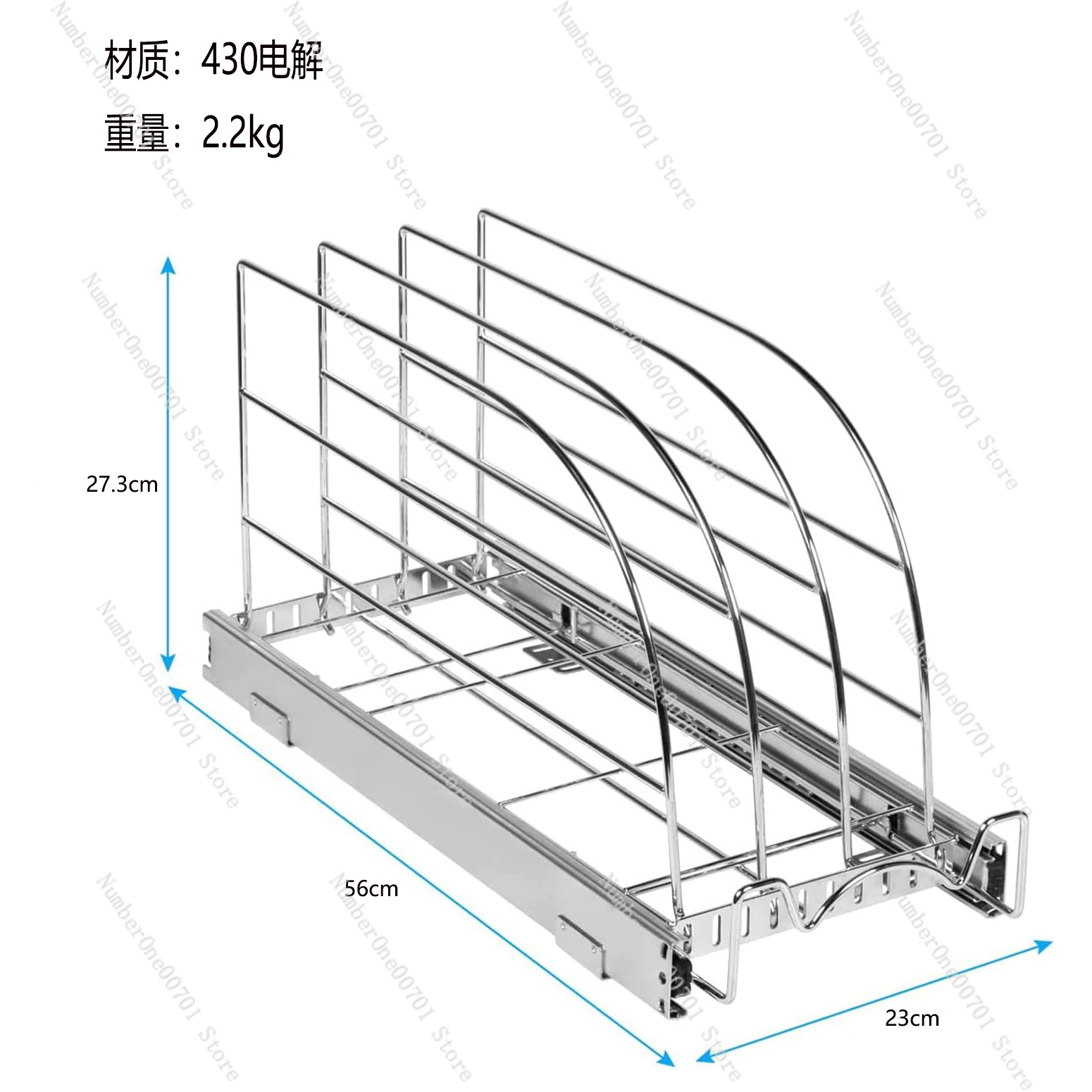 Fırın Tepsileri, Tabaklar, Kes - Kitchen Baking Sheet Organizer incelemesi ve fiyatı