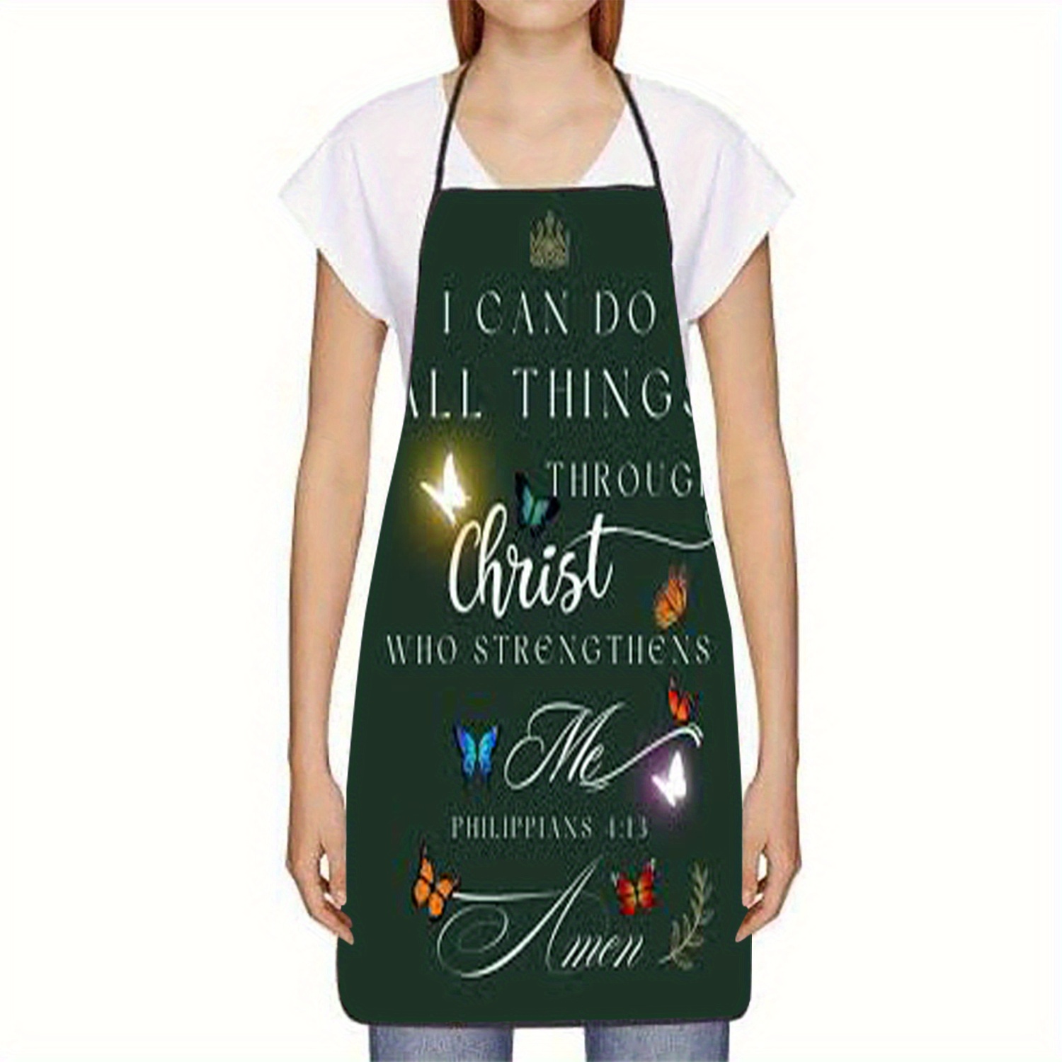 1 adet Hristiyan Önlüğü Filipi - Kitchen Baking Quotes incelemesi ve fiyatı