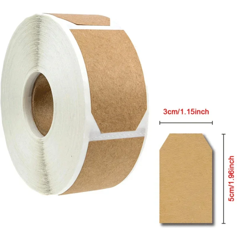 300 Adet Kraft Etiket El Yazıs - Kitchen.Baking Labels incelemesi ve fiyatı