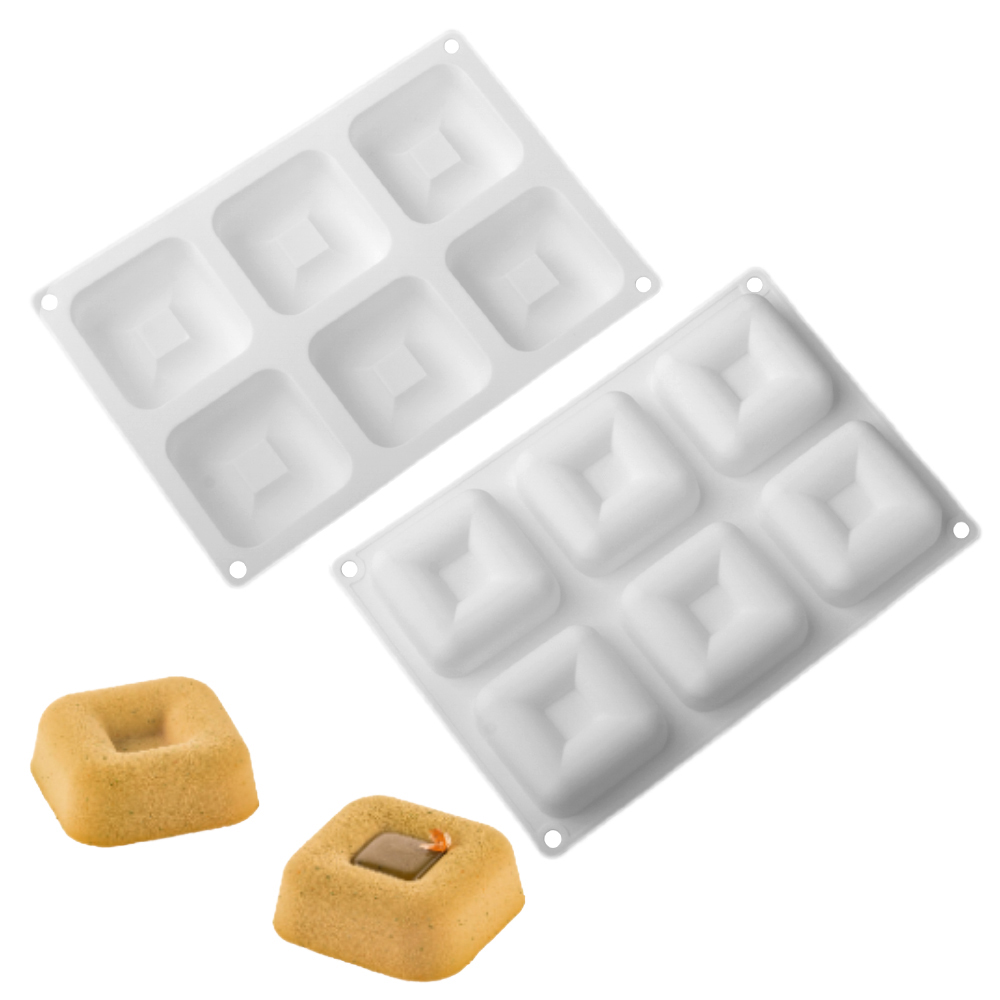 Savarin Mousse Kek Kalıbı Kare - Baking Kitchen Design incelemesi ve fiyatı