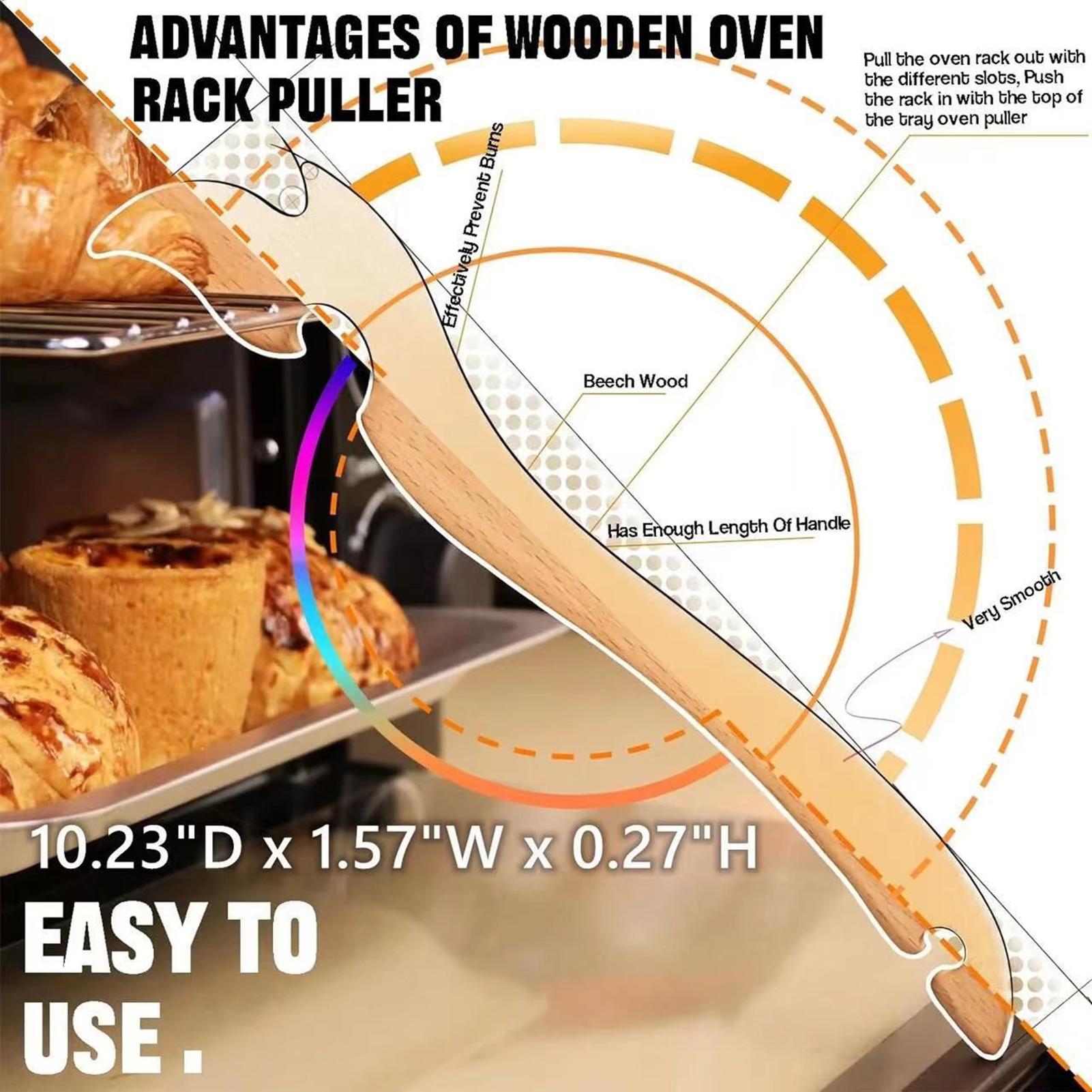 Ahşap Uzun Saplı Fırın Rafı Çe - Kitchen Baking Rack incelemesi ve fiyatı