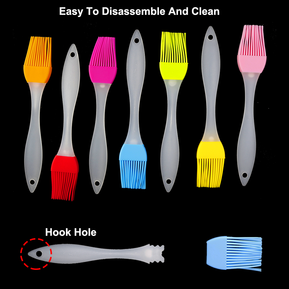 1 adet 7 renk gıda silikon fır - Pastry Brush Silicone incelemesi ve fiyatı
