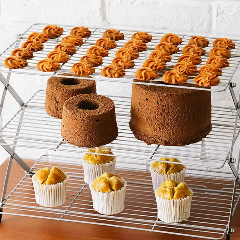 Katlanabilir Çok Katmanlı Kek  - Kitchen Baking Rack incelemesi ve fiyatı
