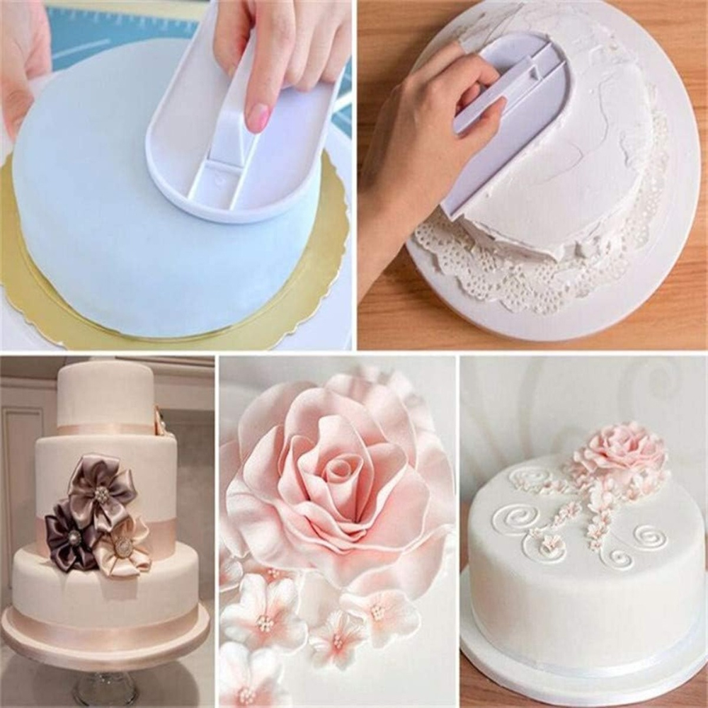 Plastik Kek Pürüzsüz DIY Fonda - Fondant Smoother Set incelemesi ve fiyatı