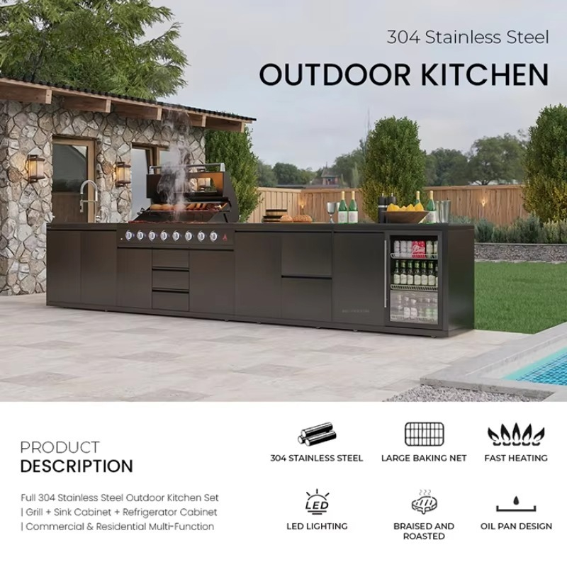 Açık Hava Mutfak Barbekü İstas - Kitchen Baking Station incelemesi ve fiyatı