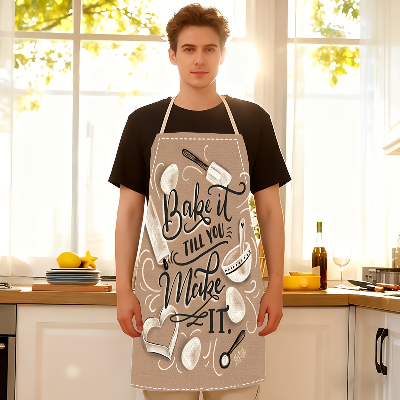 1 adet pişirme önlüğü bej mutf - Kitchen Baking Quotes incelemesi ve fiyatı