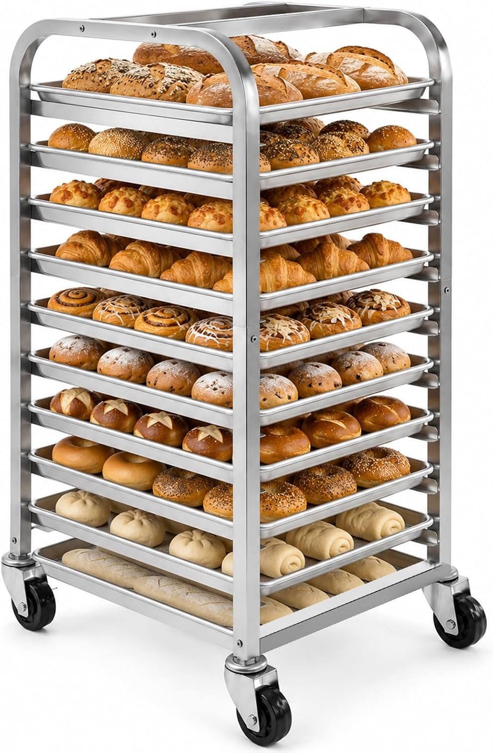 10 Katmanlı Paslanmaz Çelik Te - Kitchen Baking Sheet Organizer incelemesi ve fiyatı
