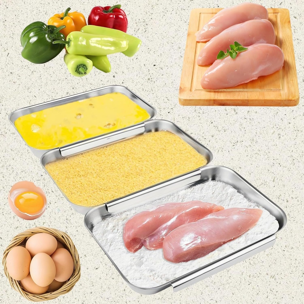 3 Parça Paslanmaz Çelik Bahara - Kitchen Baking Station incelemesi ve fiyatı